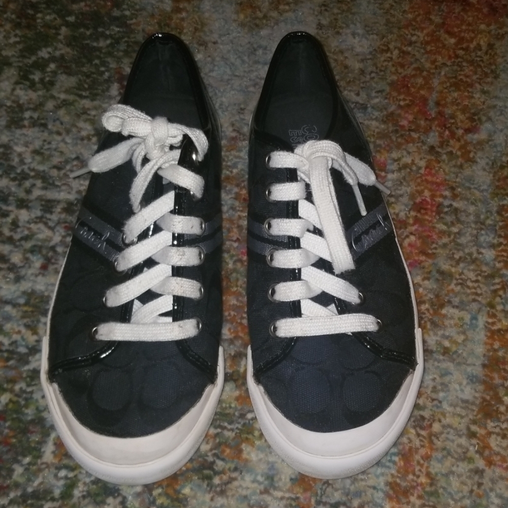 Coach converse style sneakers